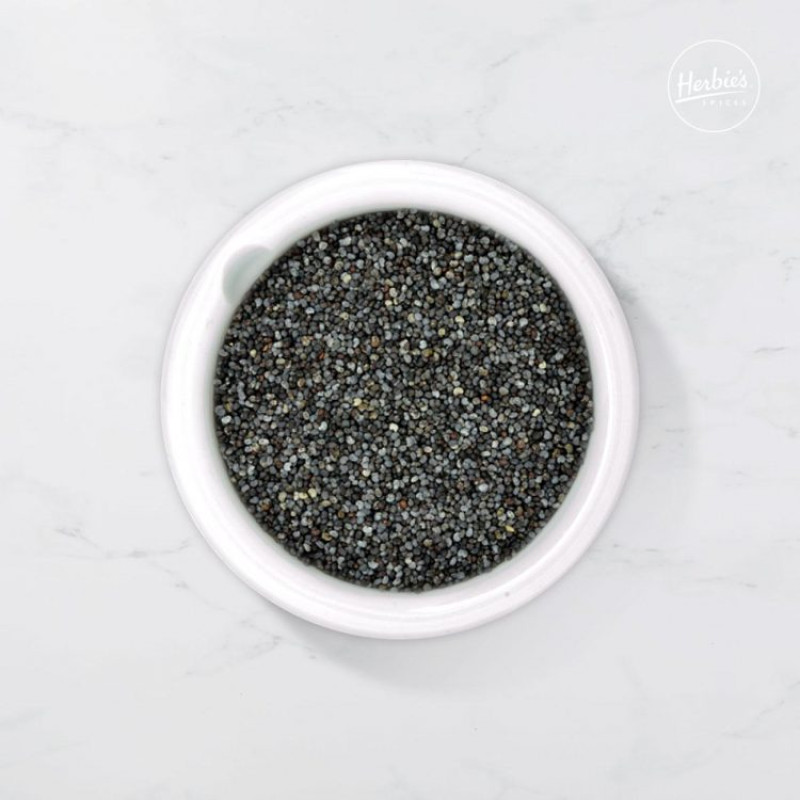 Poppy Seeds Blue Whole 60g by HERBIE'S SPICES