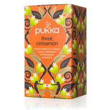 Three Cinnamon Tea Bags (20) by PUKKA