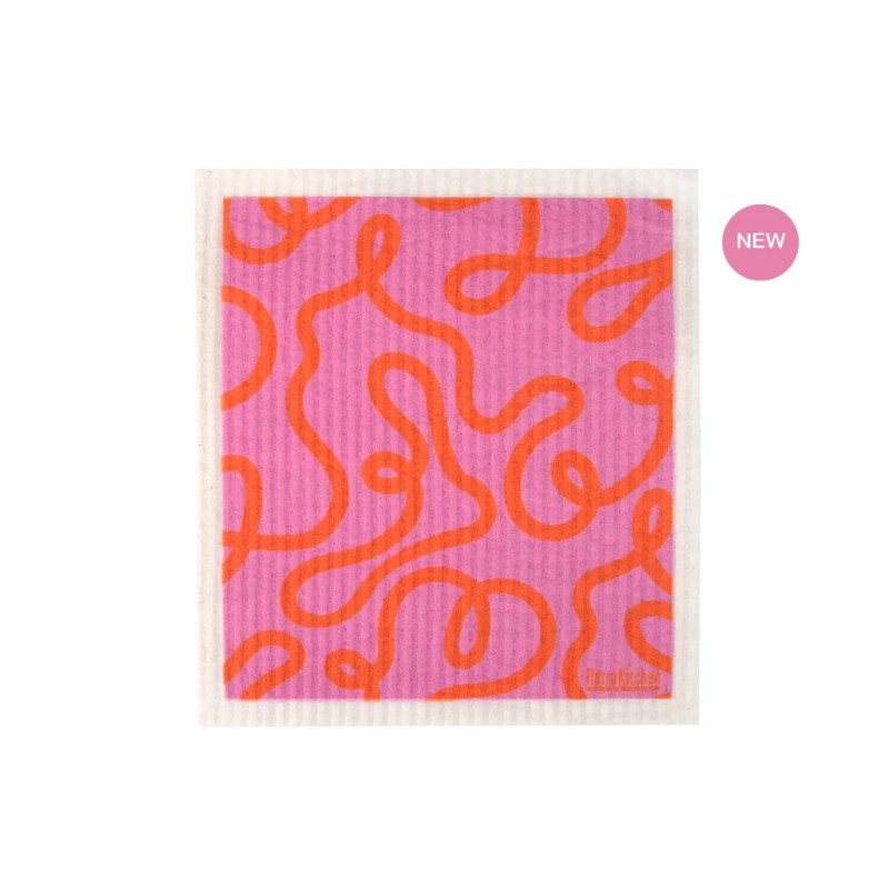 100% Compostable Dishcloth - Loopy by RETRO KITCHEN