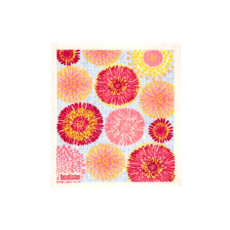 100% Compostable Dishcloth - Waratahs by RETRO KITCHEN