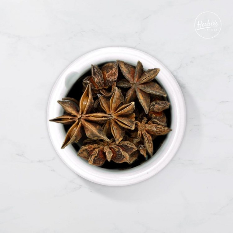 Star Anise Whole 15g by HERBIE'S SPICES