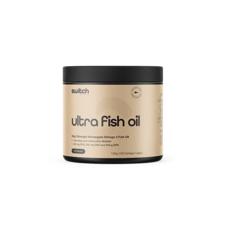 Ultra Fish Oil Capsules (120) by SWITCH NUTRITION Ultra Fish Oil Capsules (120) by SWITCH NUTRITION