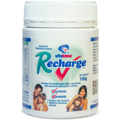 Vitaklenz Recharge Prebiotic & Probiotic 150g by GENESIS HEALTH