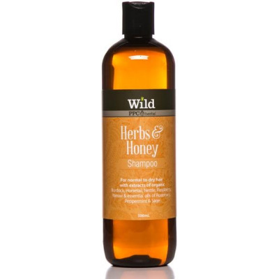 Herbs & Honey Shampoo 500ml by WILD
