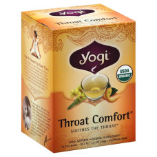 Throat Comfort Tea Bags (16) by YOGI TEA