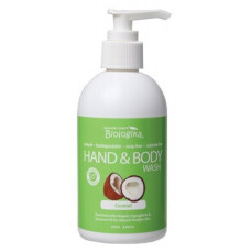 Coconut Hand & Body Wash 250ml by BIOLOGIKA