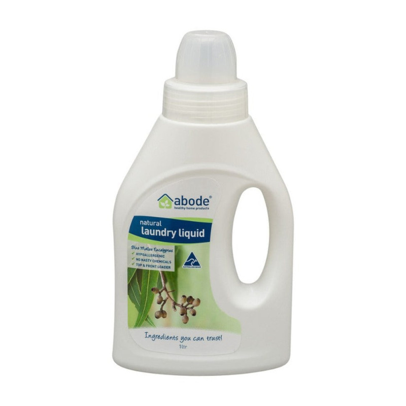Laundry Liquid - Blue Mallee Eucalyptus 1L by ABODE Laundry Liquid - Blue Mallee Eucalyptus 1L by ABODE