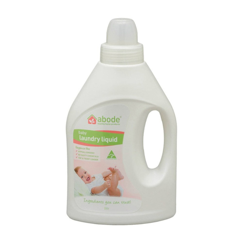 Laundry Liquid - Frangrance Free Baby 1L by ABODE Laundry Liquid - Frangrance Free Baby 1L by ABODE
