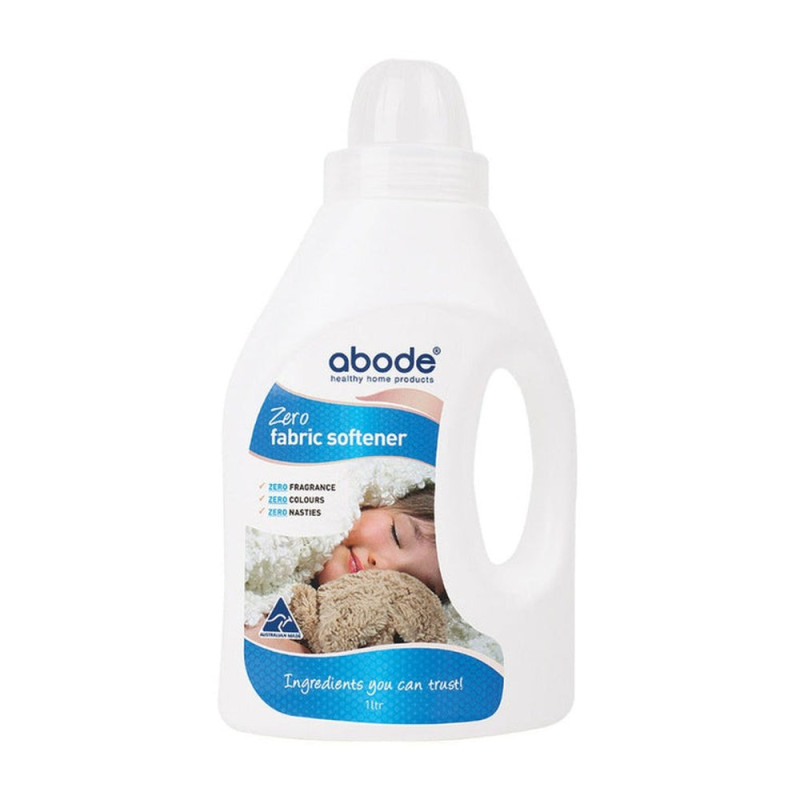 Zero Fabric Softener Fragrance Free 1L by ABODE Zero Fabric Softener Fragrance Free 1L by ABODE