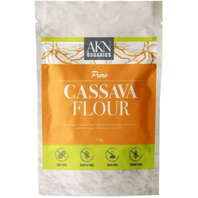 Cassava Flour 1kg by AKN ORGANICS