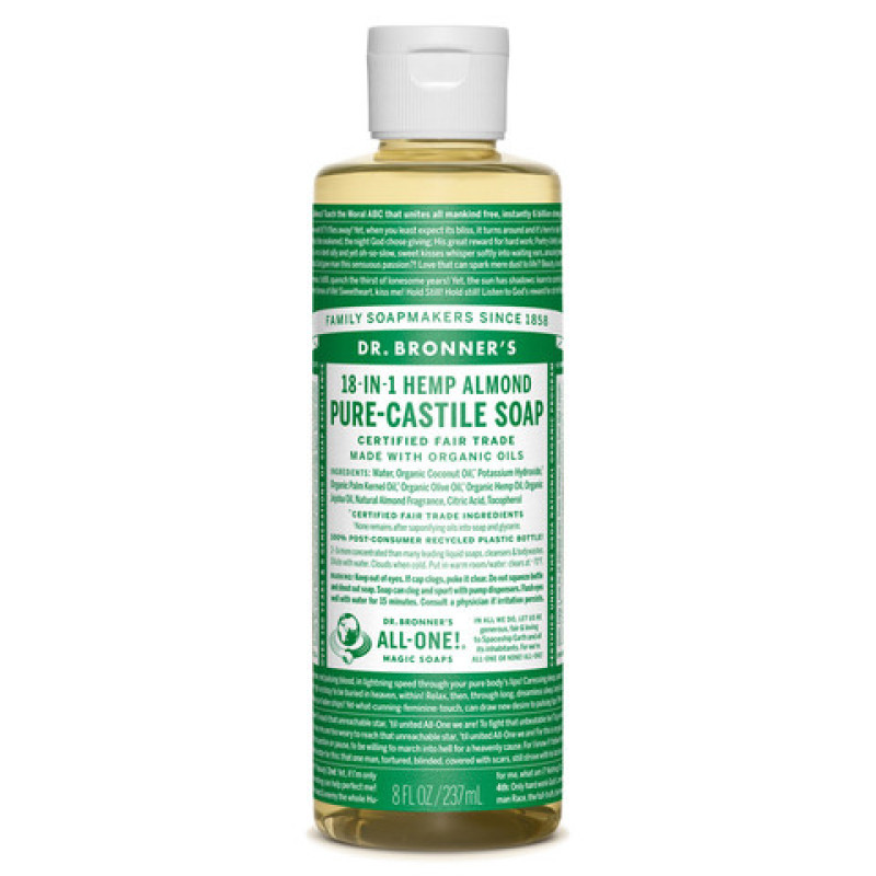 Castile Soap Almond 237ml by DR BRONNER'S