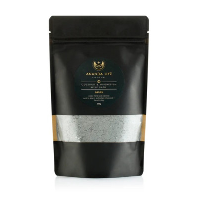 Coconut & Magnesium Mylk Bath Soak 250g - Detox by ANANDA LIFE