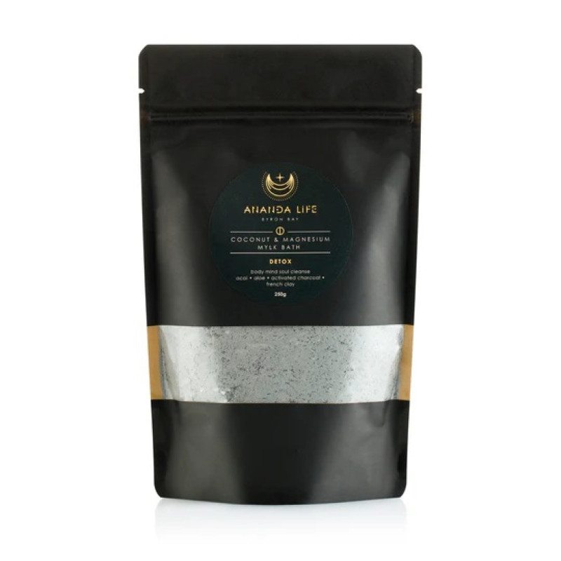 Coconut & Magnesium Mylk Bath Soak 250g - Detox by ANANDA LIFE