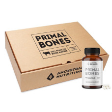 Primal Bones 100% Grass Fed Bone Matrix Capsules (60) by ANCESTRAL NUTRITION