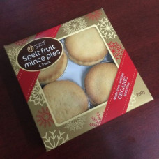 Spelt Fruit Mince Pies 250g by ANCIENT GRAINS