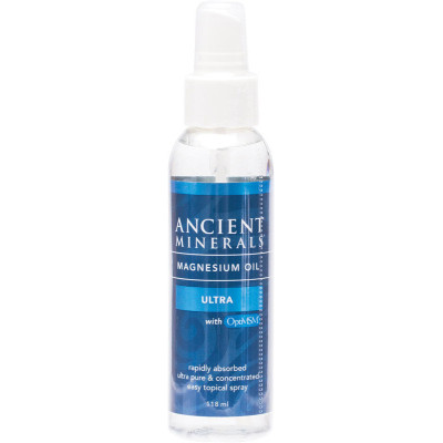 Magnesium Oil Ultra With MSM 118ml by ANCIENT MINERALS