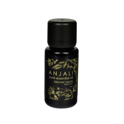 Organic Lemon Essential Oil 15ml by ANJALI