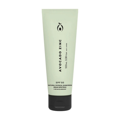 SPF50 Natural Physical Sunscreen 100ml by AVOCADO ZINC