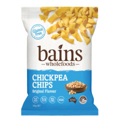 Chickpea Chips Original 100g by BAINS WHOLEFOODS