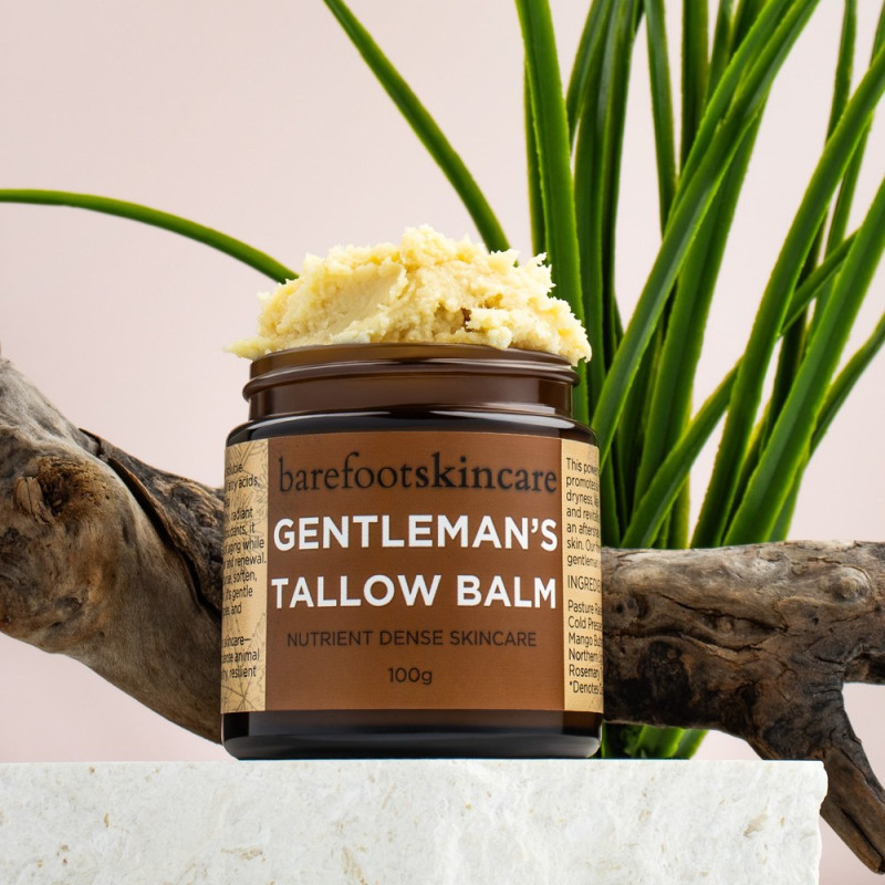 Gentleman's Tallow Balm 100g by BAREFOOT SKINCARE CO Gentleman's Tallow Balm 100g by BAREFOOT SKINCARE CO