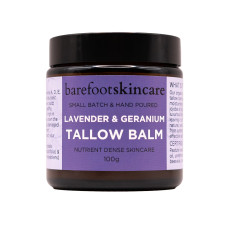 Face & Body Butter Lavender & Geranium 100g by BAREFOOT SKINCARE CO