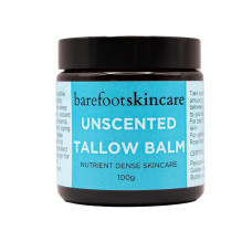 Face & Body Butter Unscented 100g by BAREFOOT SKINCARE CO