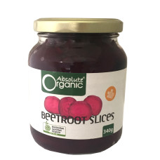 Organic Beetroot Slices 340g by ABSOLUTE ORGANIC