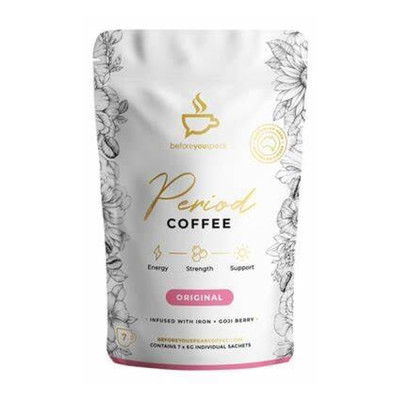 Period Coffee Coffee Original Sachets (7 x 6g) by BEFORE YOU SPEAK