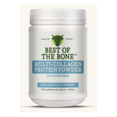 Grass Fed Multi-Collagen Protein Powder 500g by BEST OF THE BONE