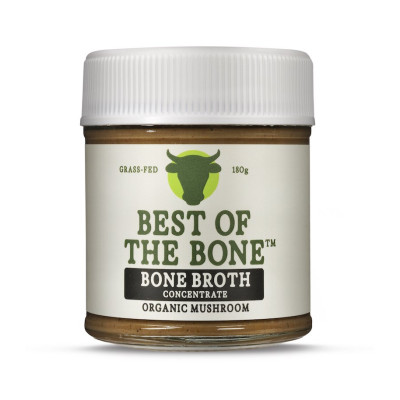 Organic Mushroom Beef Bone Broth Concentrate 180g by BEST OF THE BONE
