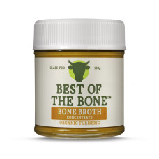 Organic Turmeric, Ginger, Black Pepper Beef Bone Broth Concentrate 180g by BEST OF THE BONE