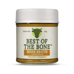Organic Turmeric, Ginger, Black Pepper Beef Bone Broth Concentrate 180g by BEST OF THE BONE