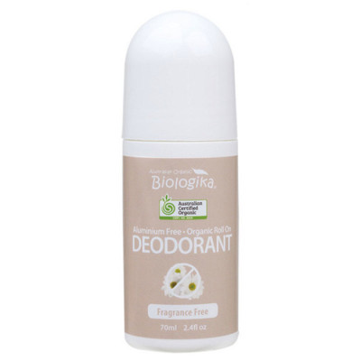 Fragrance Free Roll-On Deodorant 70ml by BIOLOGIKA