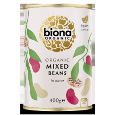 Organic Mixed Beans Can 400g by BIONA