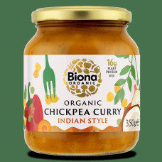 Organic Chickpea Curry Indian Style 350g by BIONA