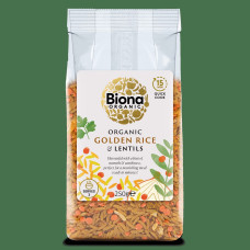Organic Golden Rice & Lentils 250g by BIONA