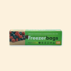 Compostable Freezer Bags Large 6L x 20 by BIOTUFF