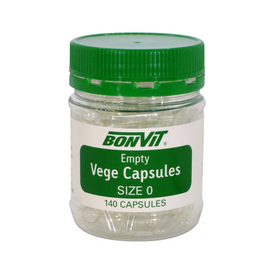 Empty Vege Capsule Size 0 (140) by BONVIT