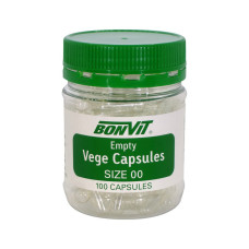 Empty Vege Capsule Size 00 (100) by BONVIT