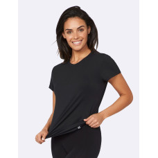 Crew Neck T-Shirt - Black / L by BOODY