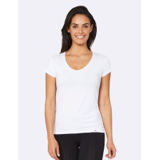 V-Neck T-Shirt - White / L by BOODY