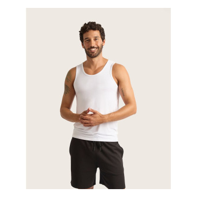 Men's Tank Top - White / L by BOODY