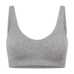 Shaper Crop Bra - Light Grey /M by BOODY