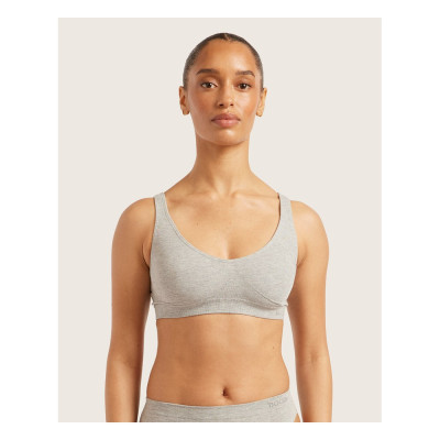 Shaper Crop Bra - Light Grey / S by BOODY
