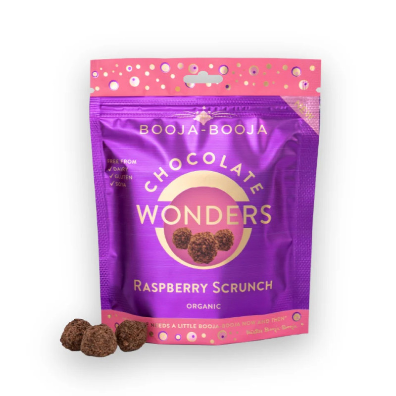 Chocolate Wonders Raspberry Scrunch 65g by BOOJA BOOJA Chocolate Wonders Raspberry Scrunch 65g by BOOJA BOOJA
