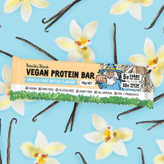 Vanilla Cake Batter Vegan Protein Bar 40g by BOTANIKA BLENDS