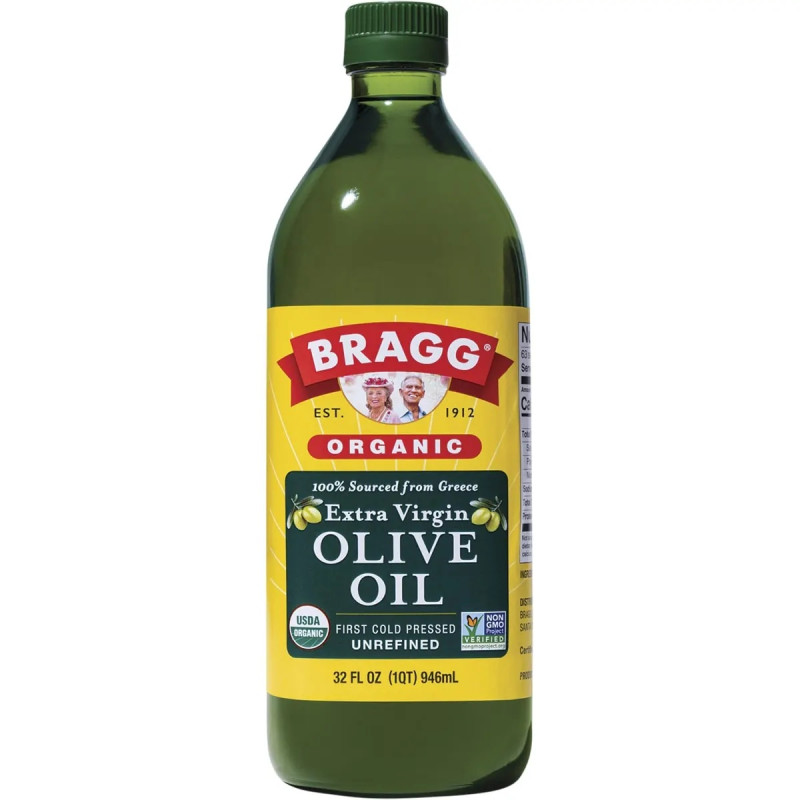 Cold Pressed Olive Oil 946ml by BRAGG Cold Pressed Olive Oil 946ml by BRAGG