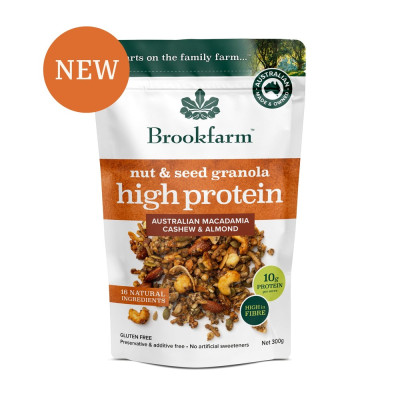 High Protein Nut & Seed Granola 300g by BROOKFARM