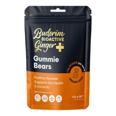 Bioactive Ginger+ Gummie Bears 150g by BUDERIM GINGER