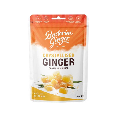 Crystallised Ginger 200g by BUDERIM GINGER